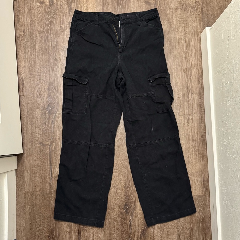 Black Cargo Pants